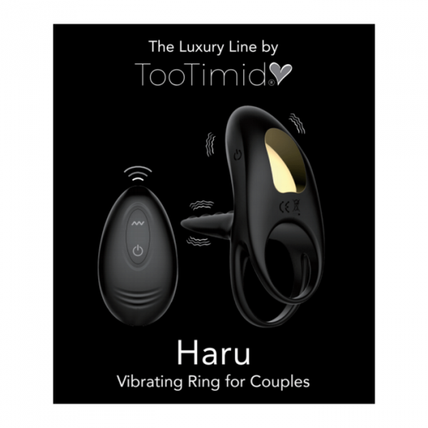 Wireless Vibrating Double Cock Ring With Tongue Taser - Enhance Erections & Pleasure!