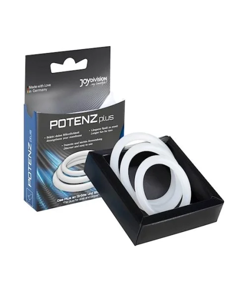 Potenzplus Cock Ring Set - 3 Pack - 3 Pack