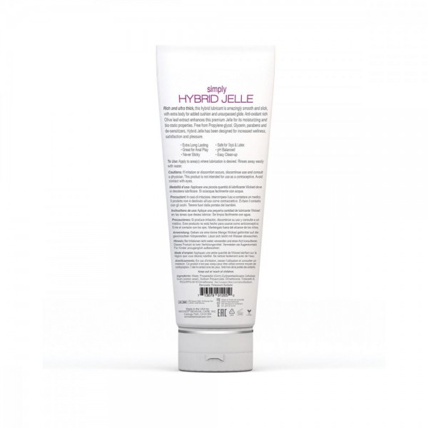 Wicked Simply Hybrid Jelle Extra-Thick Lubricant
