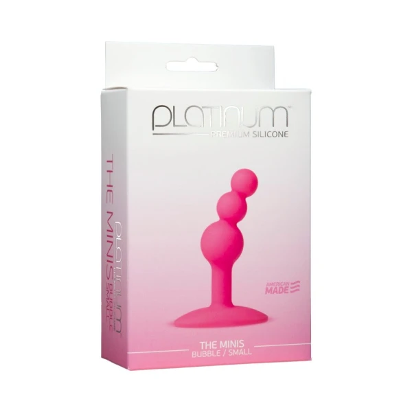 Platinum The Minis Bubble Anal Plug Small
