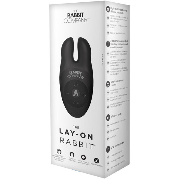 The Lay-On Rabbit Clit Stimulator