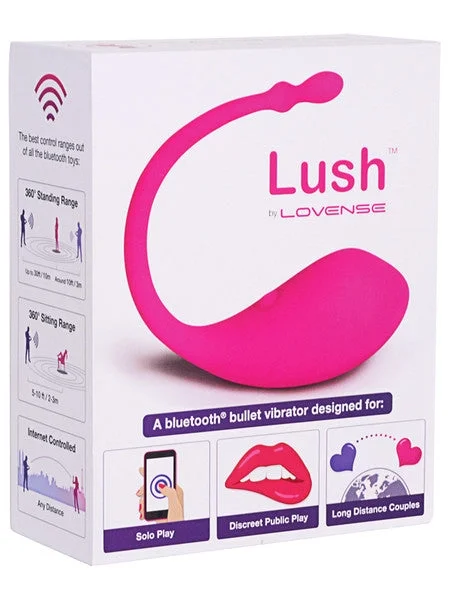 Lovense Lush App Controlled Love Egg Vibrator