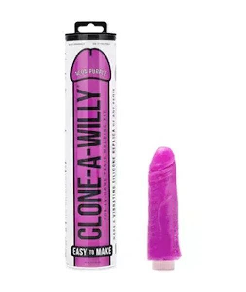 Clone-a-willy Kit: Neon - Neon Purple — image 6 of 6