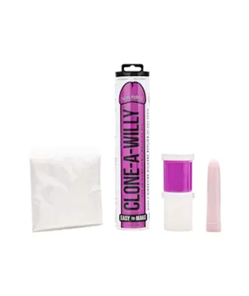 Clone-a-willy Kit: Neon - Neon Purple — image 5 of 6