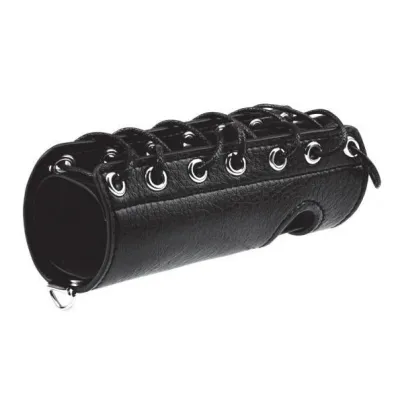 C Ball Gear Cock Sheath 5 inches Black