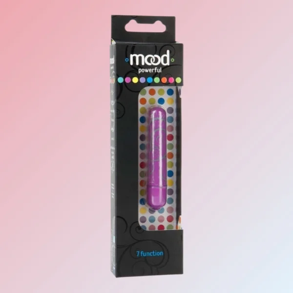 Doc Johnson Mood - Powerful Bullet-Style Purple Super-Quiet Vibrator