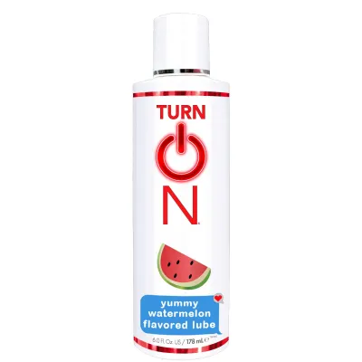 Turn on Yummy Watermelon Flavored Lube 6 Fl Oz