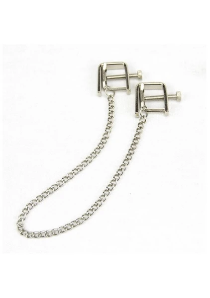 Sex & Mischief Chained Nipple Clamps by Sportsheets