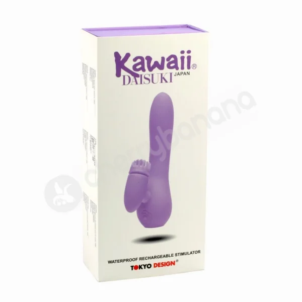 Kawaii Daisuki 3 Lavender Rechargeable Vibrator