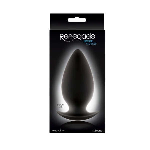 Renegade Spade X-Large Silicone Plug