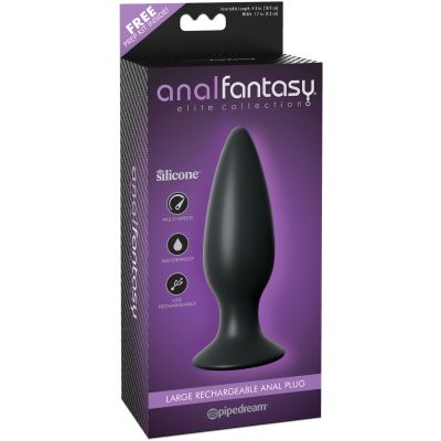 Large Rechargeable Anal Plug