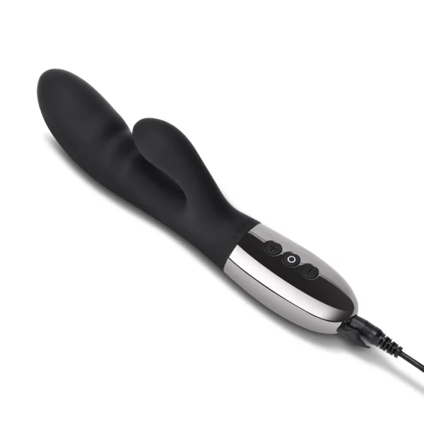 Le Wand Blend Dual-Motor Rabbit Vibrator - Dark Cherry