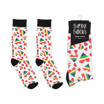 Shots Socks Happy Hearts S m