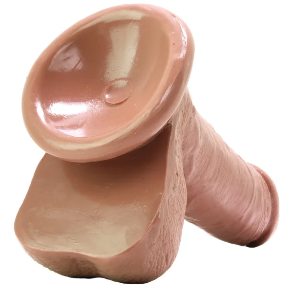 The Perfect D 8 Inch FIRMSKYN Dildo with Balls — image 4 of 6