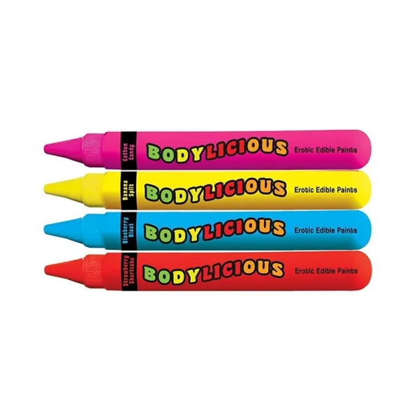 Bodylicious Edible Body Pens 4 Pack