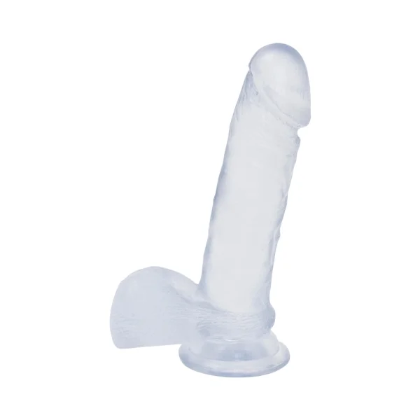 Crystal Jellies 7in Realistic Cock W/balls