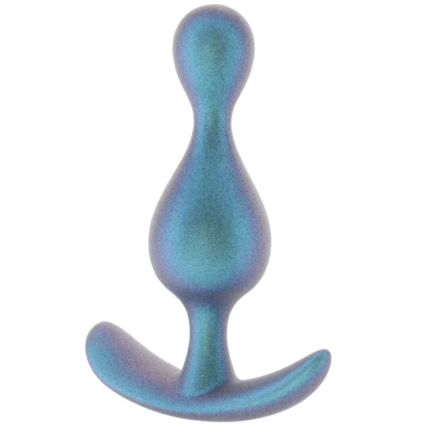 Anal Adventures Matrix Photon Silicone Butt Plug By Blush - Neptune Teal