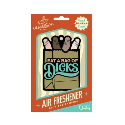 Games Novelty Wood Rocket Air Freshener Bag Of Dicks