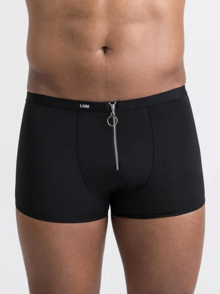 LHM Zipper Front Microfiber Boxer Shorts