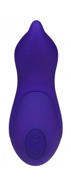 Royal Purple Silicone Pointer Vibe — image 7 of 8
