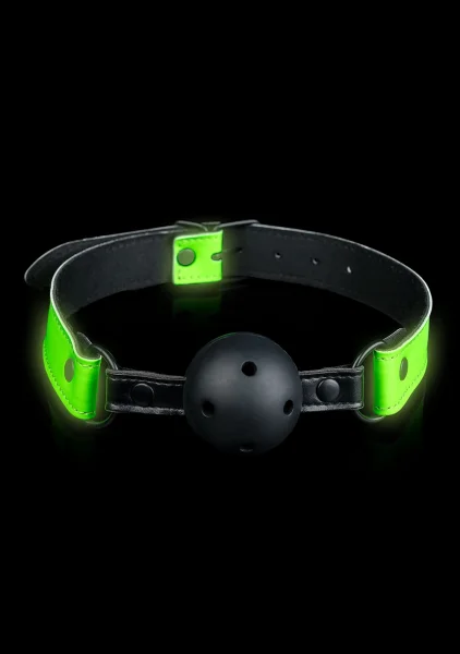 Ouch! Glow in the Dark Breathable Ball Gag