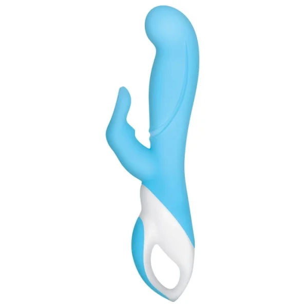 Raging Rabbit Waterproof Rechargeable Dual Stimulation Vibrator By Evolved Novelties