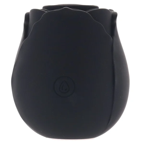 Inya The Rose Silicone Rechargeable Clitoral Pressure Wave Stimulator - Black
