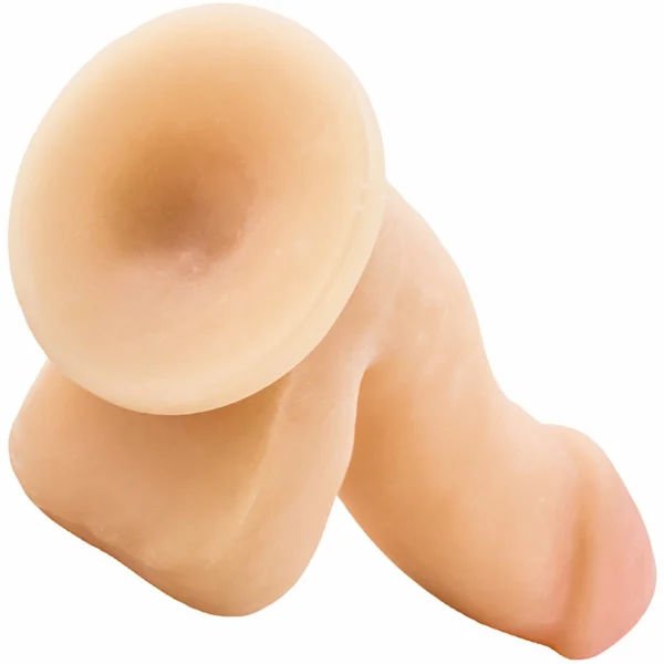 Au Naturel 6.5 Inch Sensa Feel Dual Density Dildo By Blush - Vanilla