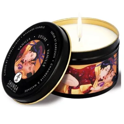 Caress by Candlelight Massage Candle Desire Vanilla