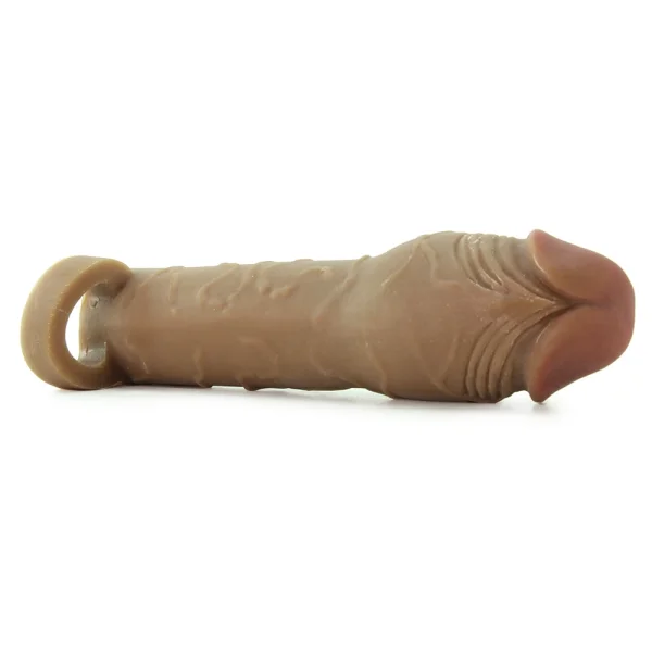 Fantasy X-tensions Perfect 2" Penis Extension with Ball Strap - Caramel