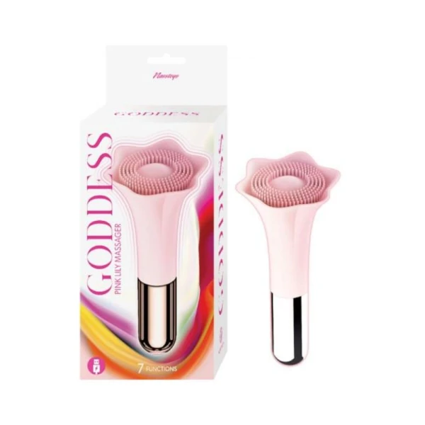 Personal Massagers: Goddess Pink Lily Massager Pink