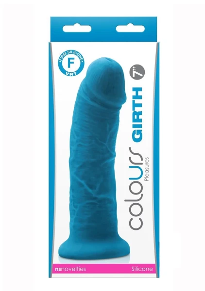 Colours Girth Silicone Dildo 8" — image 23 of 24