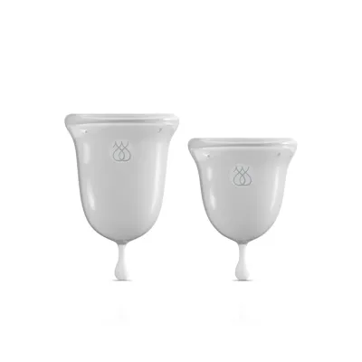 Jimmyjane Intimate Care Menstrual Cups Clear