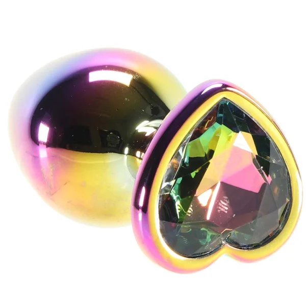 Rear Assets - Multicolor Heart - Medium - Rainbow