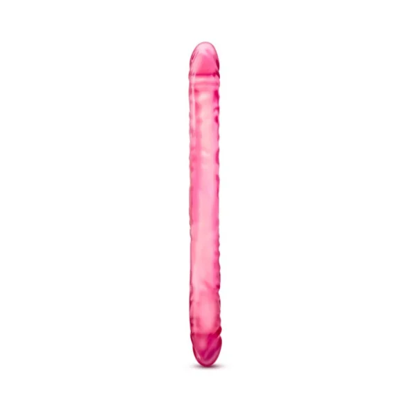 B Yours - 18in Double Dildo - Pink — image 5 of 10