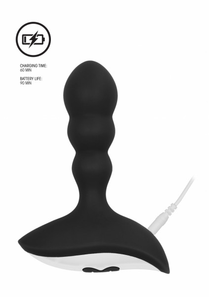 CAINE Anal vibrator - Black - Best Anal Vibrator