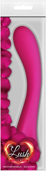 Lush Lilac Pink 19.8 cm (7.8'') USB Rechargeable Vibrator