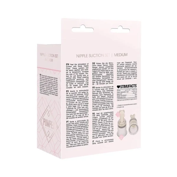 Pumped - Nipple Suction Set Medium - Rose — image 6 of 8