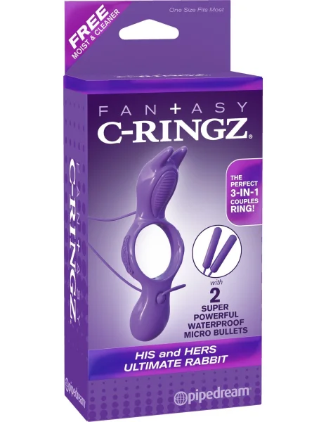 Fantasy C-Ringz His And Hers Ultimate Rabbit