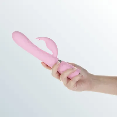 Pillow Talk Lively Dual Motor Rabbit Vibrator Pink