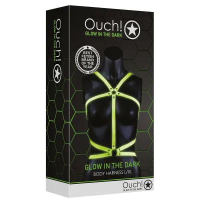 Ouch Glow In The Dark Body Harness