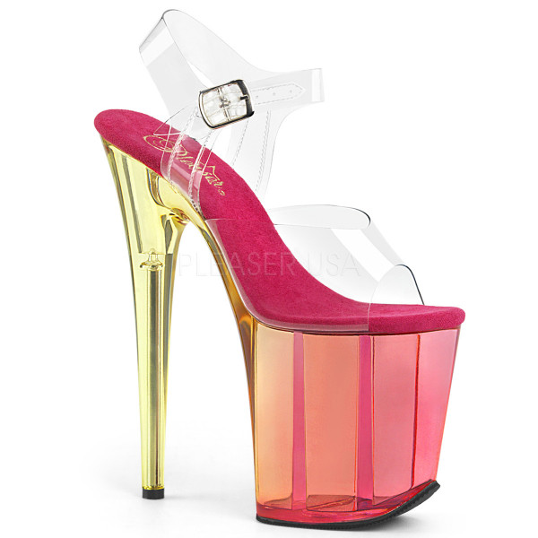 8 inches Heel, 4 inches Tinted PF Ankle Strap Sandal — image 5 of 24