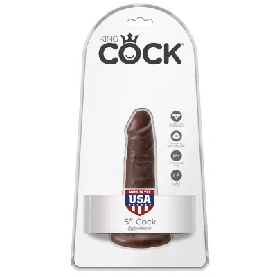 King Cock 5 Cock Brown