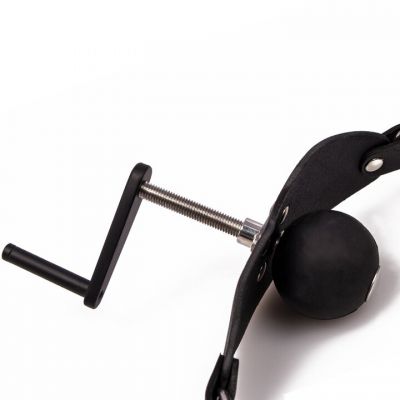 Killer Driller Leather Mouth Gag