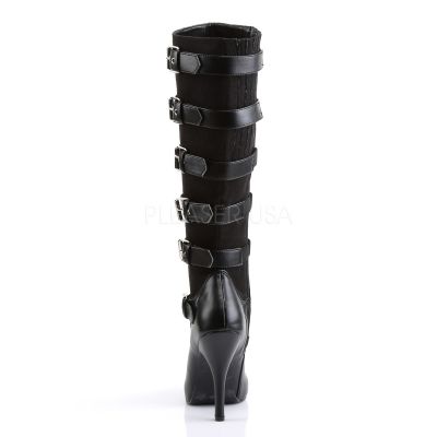 ARENA 2030 4 1 2 Heel Knee Boots with Adjustable Buckles Straps