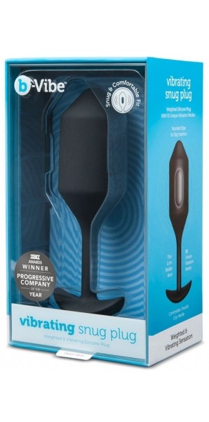 XL Vibrating Weighted Butt Plug