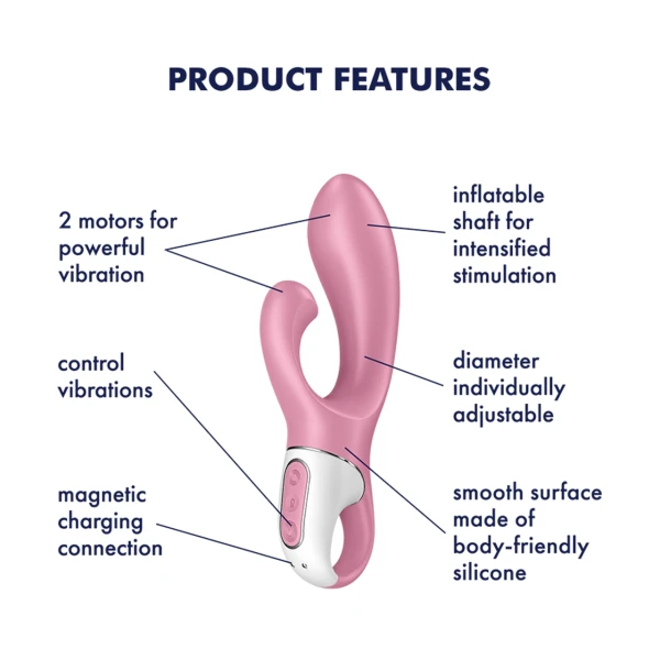 Satisfyer Air Pump Bunny 2 Inflatable Vibe