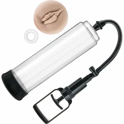 Performance VX5 Male Enhancement Penis Pump System With Realistic Sleeve By Blush Clear