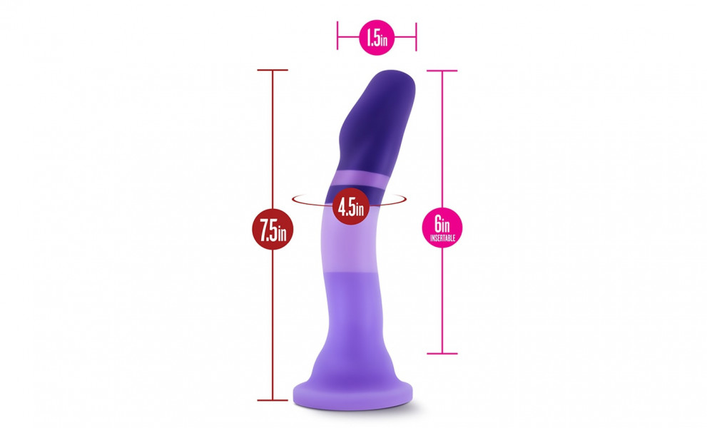 Blush Avant D2 Purple Rain Dildo — image 4 of 11
