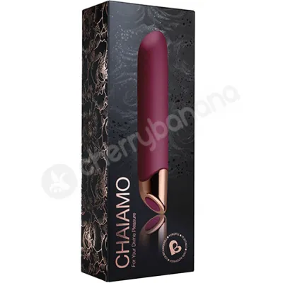 Rocks Off Chaiamo Burgundy 10 Speed Vibrator